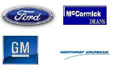 GM,McCormickDeans,NorthropGrumman,Ford