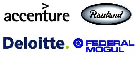 Deloitte,Accenture,FederalMogul,Rauland